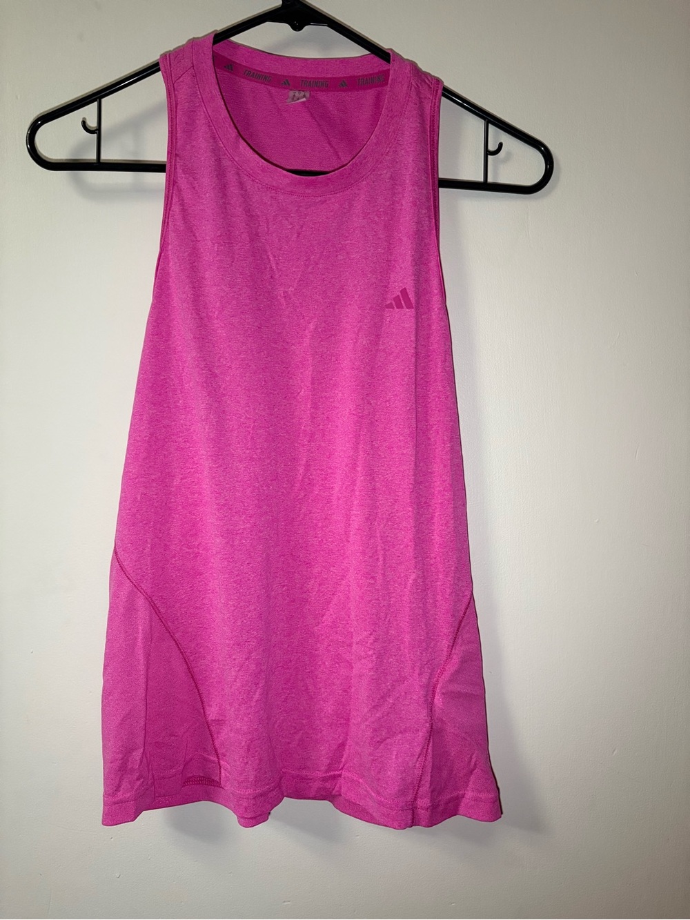 adidas Bright Pink Athletic Tank Top